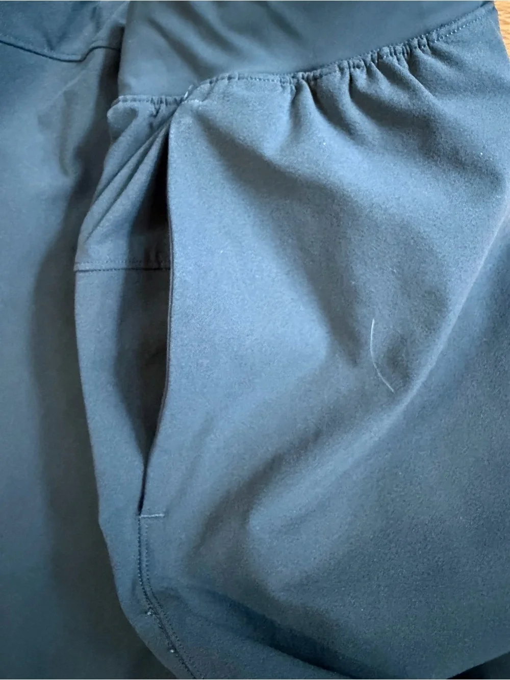 Lululemon Track Pants Women XS Green Stretch Drawstring Jogger Track Pants